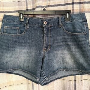 Faded Glory Size 16 Denim Shorts